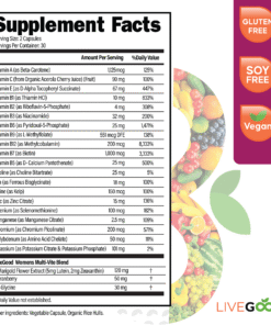 Alternative view of Bio-actieve complete multivitamine voor vrouwen met ijzer