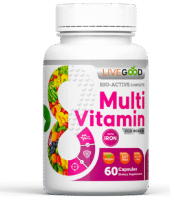 Bio-actieve complete multivitamine voor vrouwen met ijzer