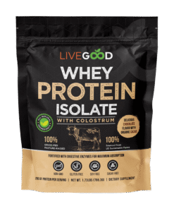 Whey-eiwitisolaat met biest